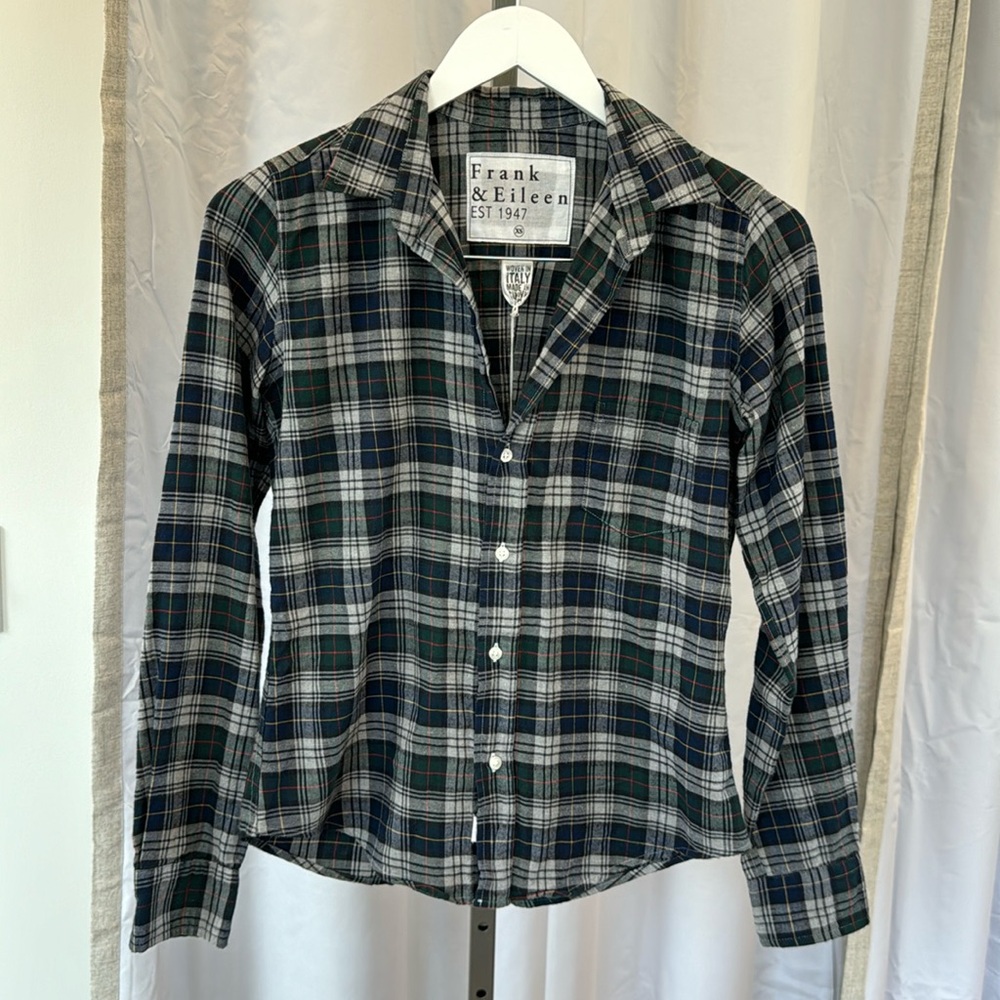Frank & Eileen Barry Plaid Shirt